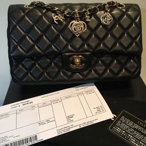 (SOLD)Chanel Valentine Medium Classic Flap